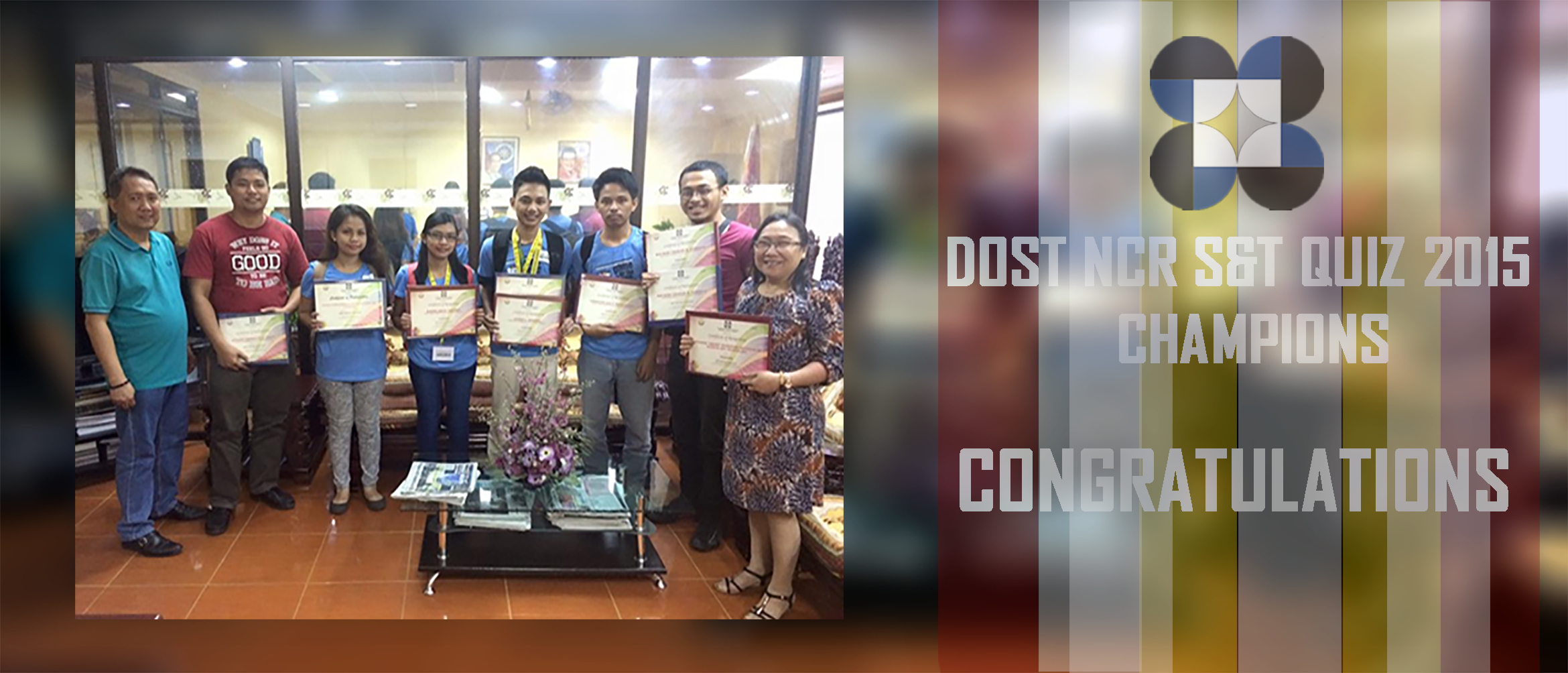 EARIST Bagged the Championship Title at the 2015 DOST-NCR Science and Technology Quiz Contest