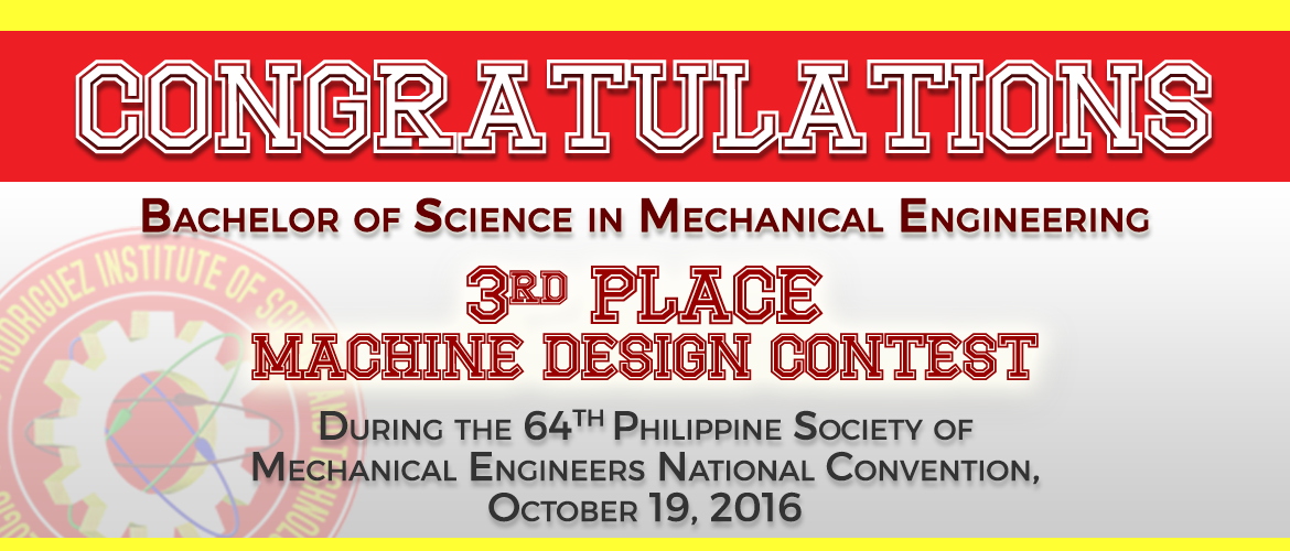 Congratulations BS Mechanical Engineering Students