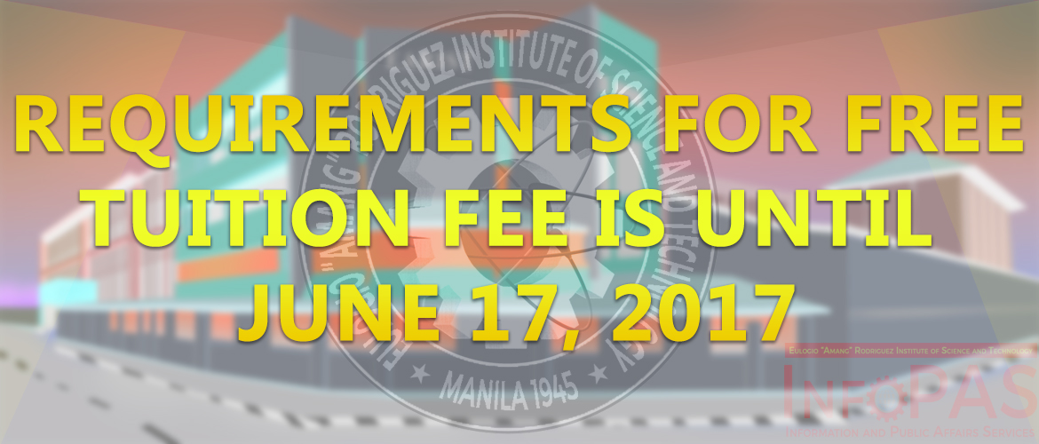 Deadline for Requirements